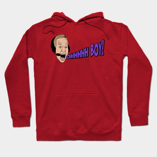 Oh Boy! Hoodie by BokkaBoom